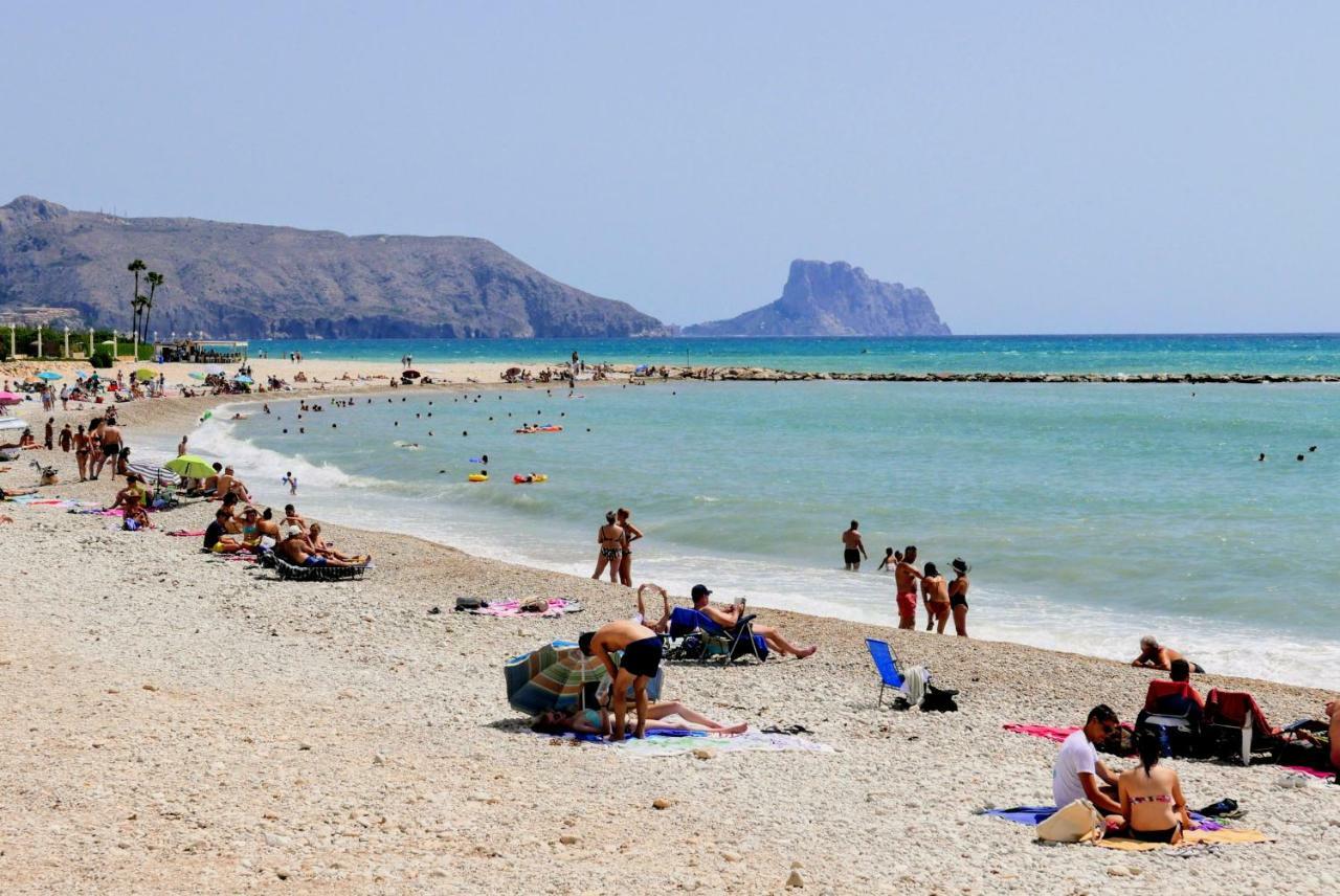 Apartamento Escapada Romántica en Ático frente al Mar con Piscina Altea Exterior foto